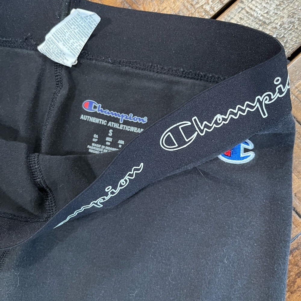 Champion Dark Gray High-Waisted Leggings - Picture 2 of 5